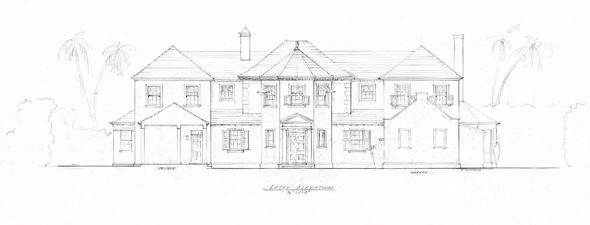 Anglo-Caribbean House Fairfax & Sammons Architecture